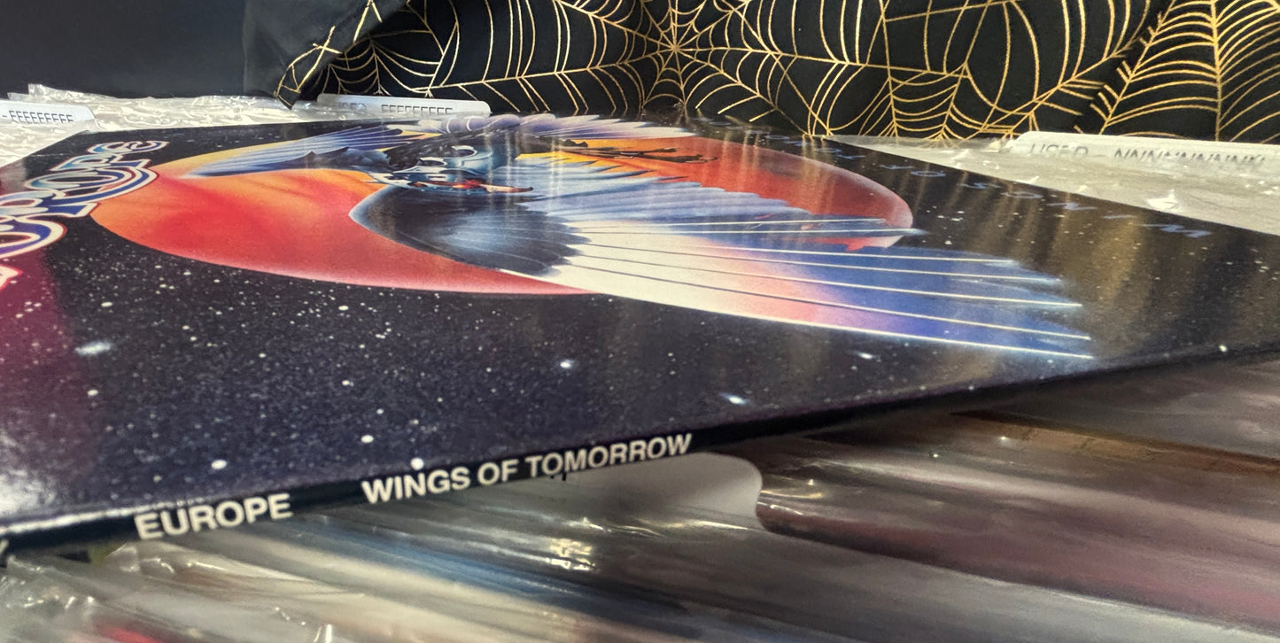 USED: Europe - Wings of Tomorrow LP vinyl record (1984 Carrollton Pressing)