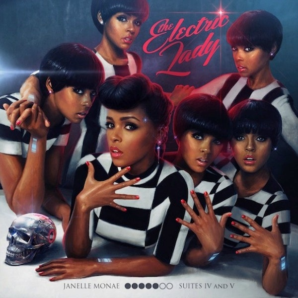 Janelle Monae - The Electric Lady LP record (clear vinyl)