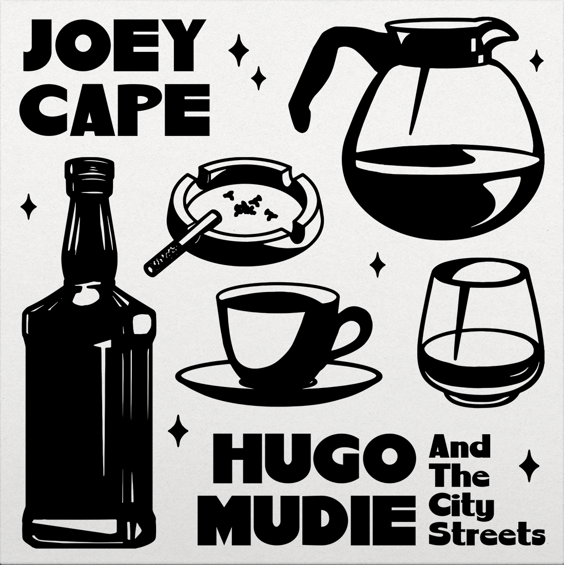 Joey Cape/Hugo Mudie and the City Streets - split 12" EP vinyl record