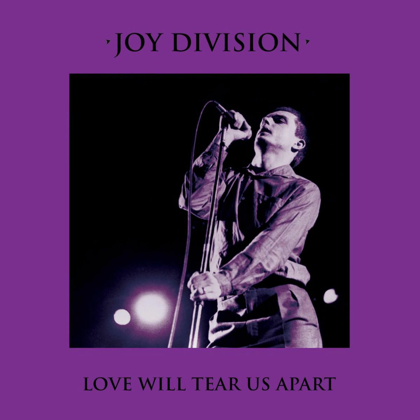 Joy Division - Love Will Tear Us Apart 7" single (purple/black vinyl)