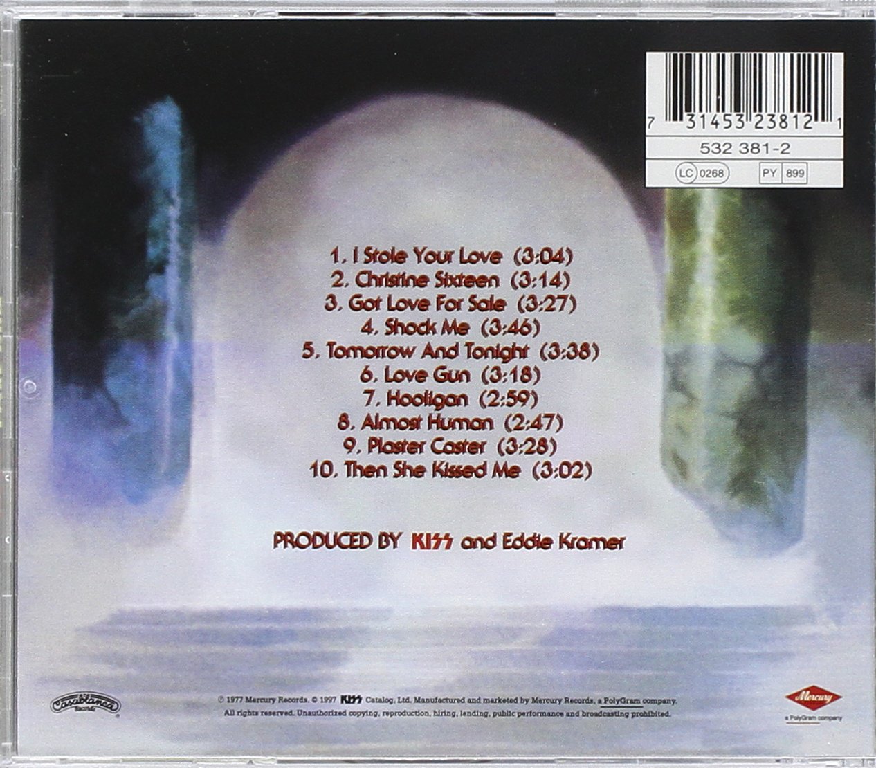 KISS - Love Gun (The Remasters) CD