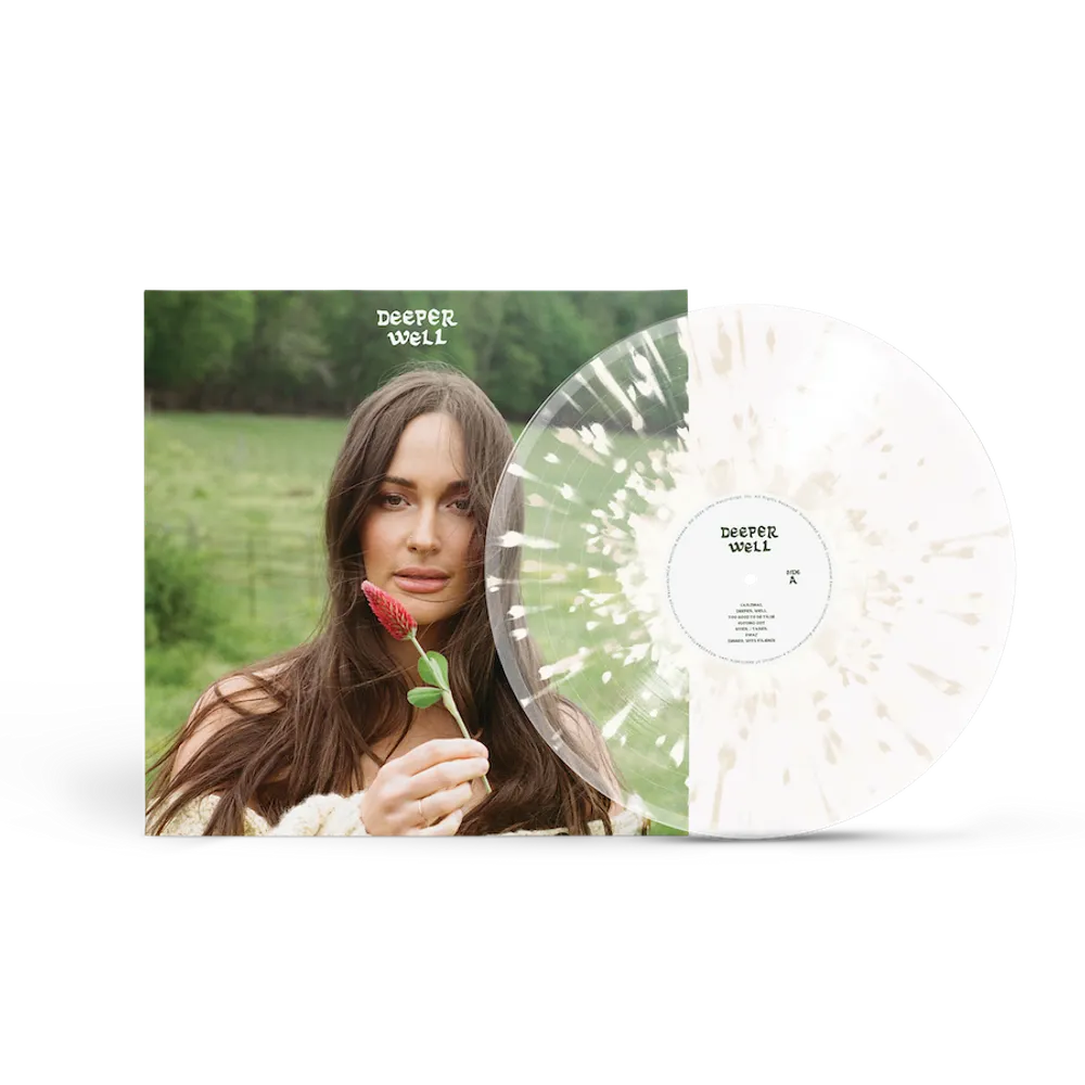 Kacey Musgraves - Deeper Well LP record ("spilled milk" vinyl)