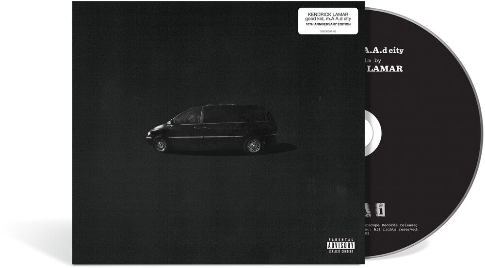 Kendrick Lamar - Good Kid, m.A.A.d City CD (10th anniversary edition)