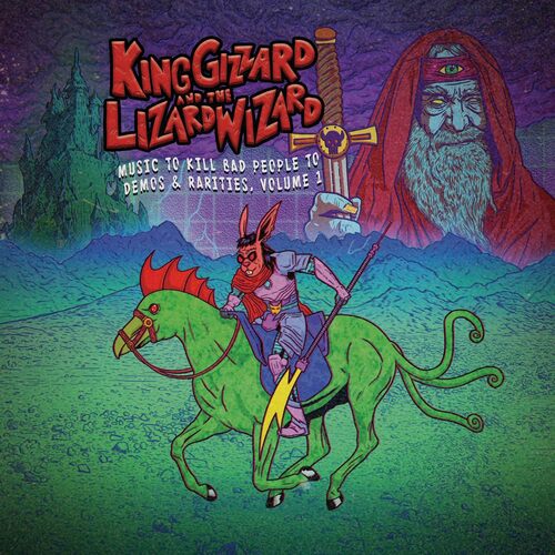King Gizzard & The Lizard Wizard - Music To Kill Bad People To, Vol. 1 LP record (red vinyl)