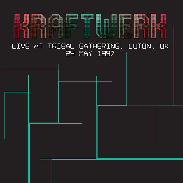 Kraftwerk - Live at Tribal Gathering, Luton, UK 24 May 1997 LP vinyl record