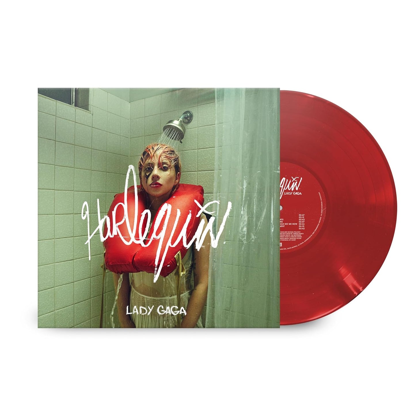 Lady Gaga - Harlequin LP record (red vinyl)