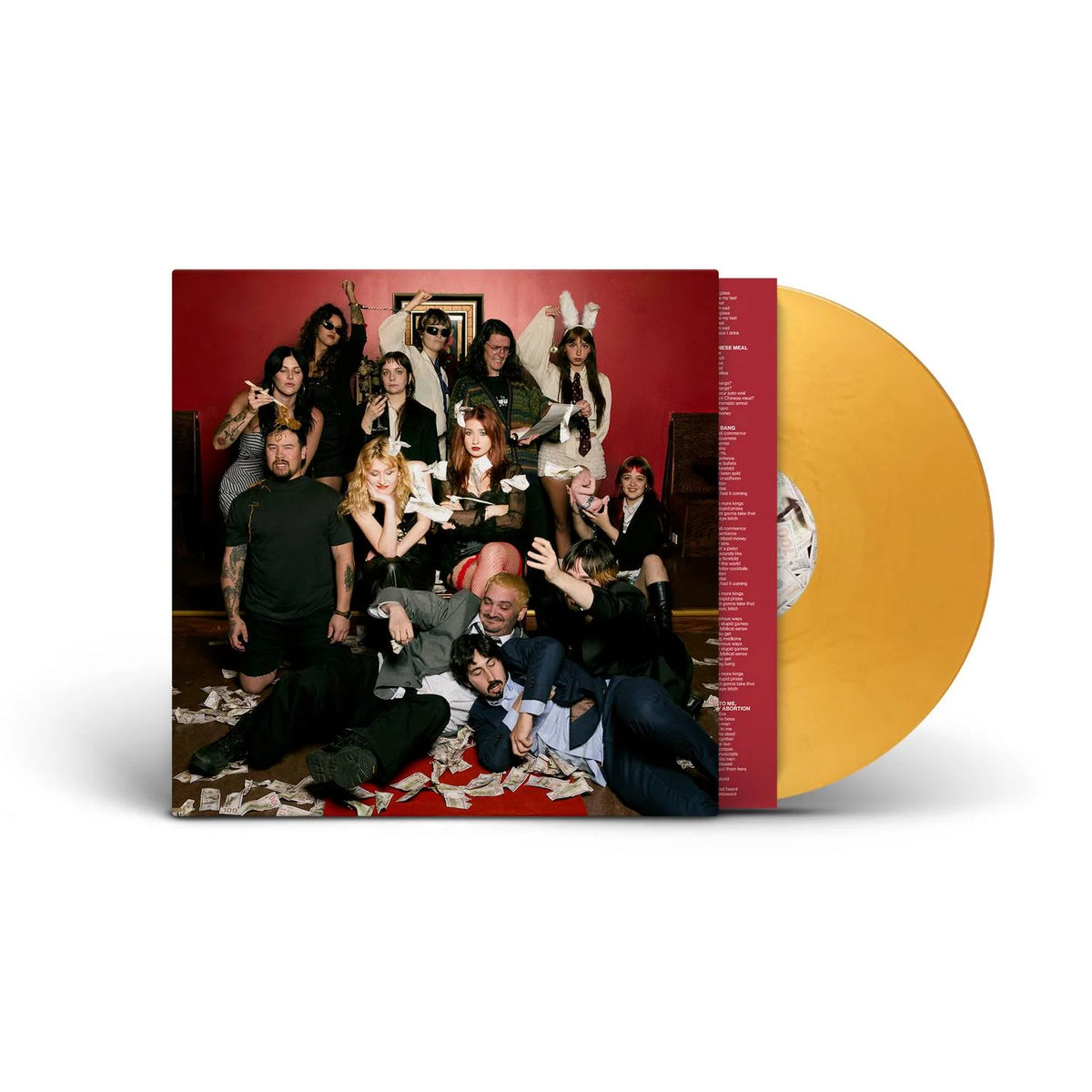 PREORDER (01/15/27): Lambrini Girls - No Refunds LP gold vinyl record (indie exclusive)