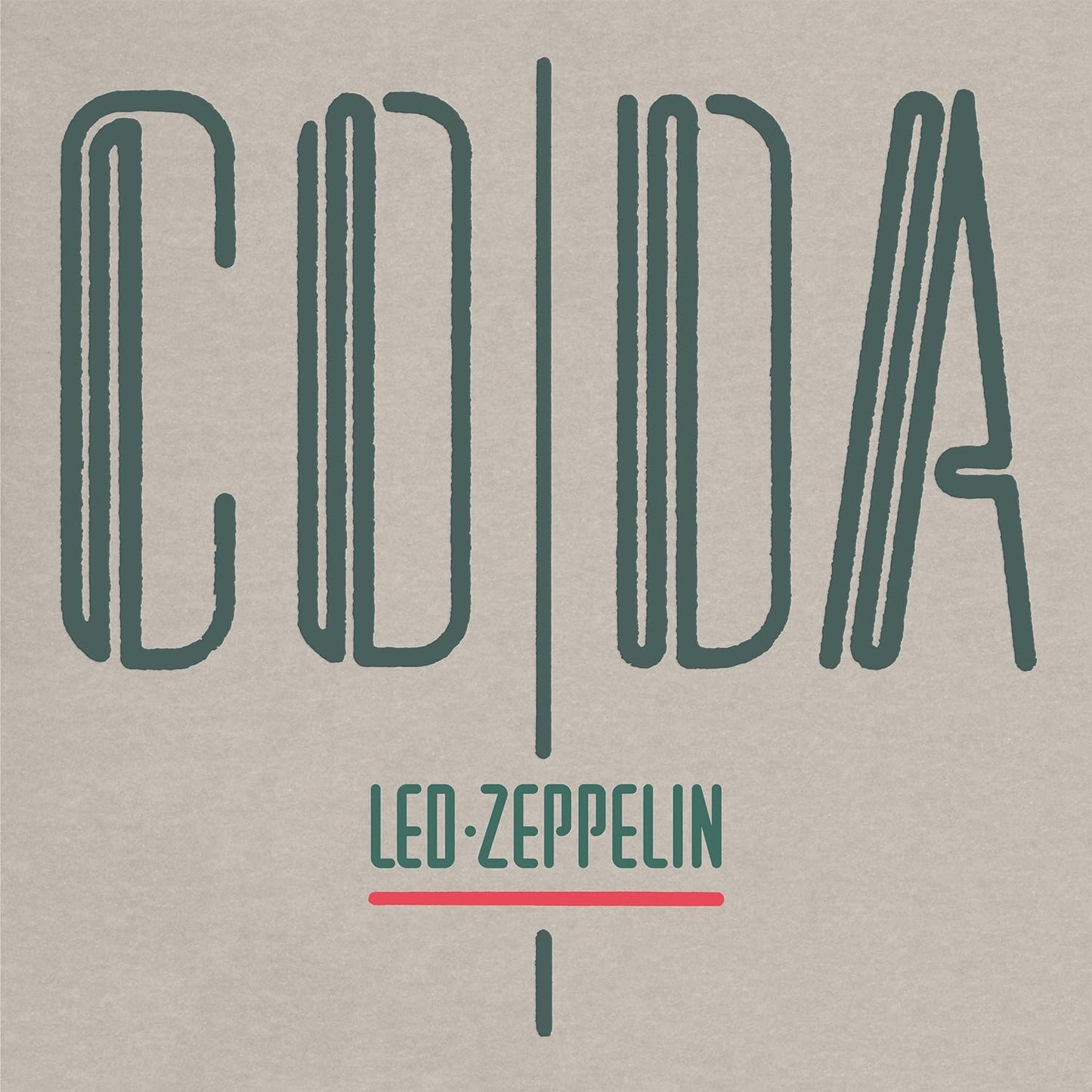 Led Zeppelin - Coda LP vinyl record