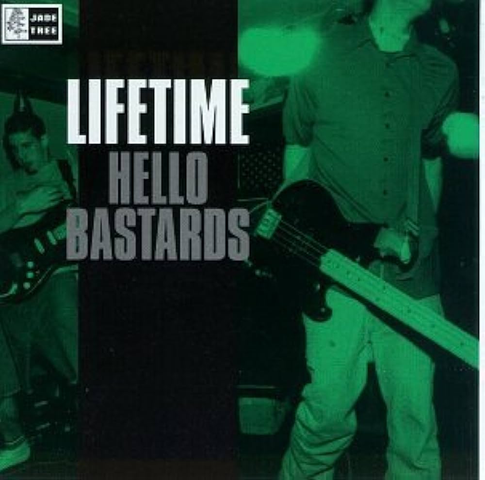 Lifetime - Hello Bastards LP record (clear w/ black vinyl)