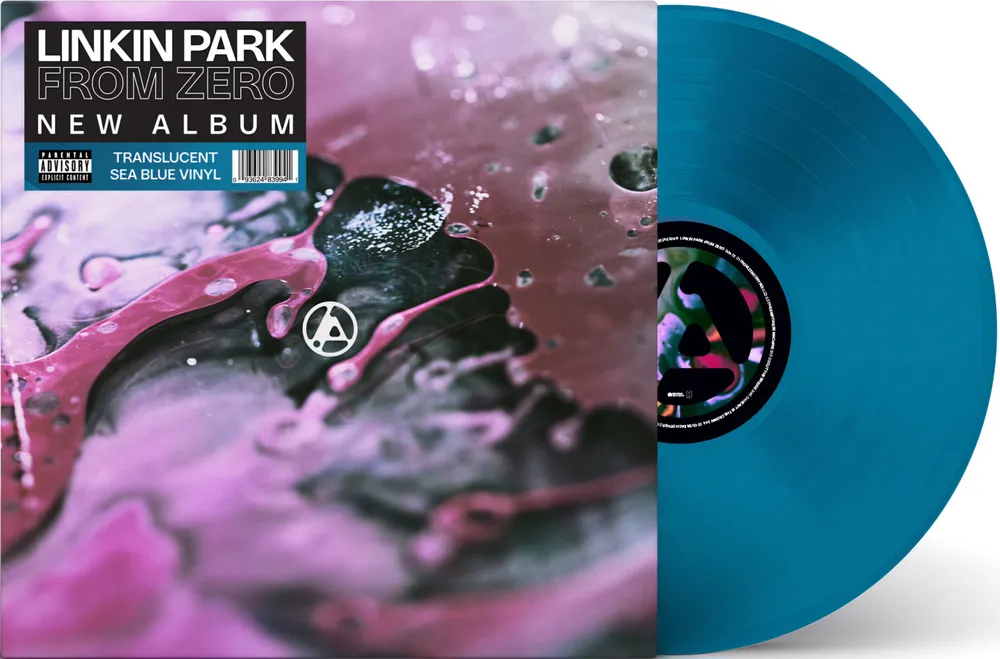 Linkin Park - From Zero LP vinyl record (sea blue vinyl)