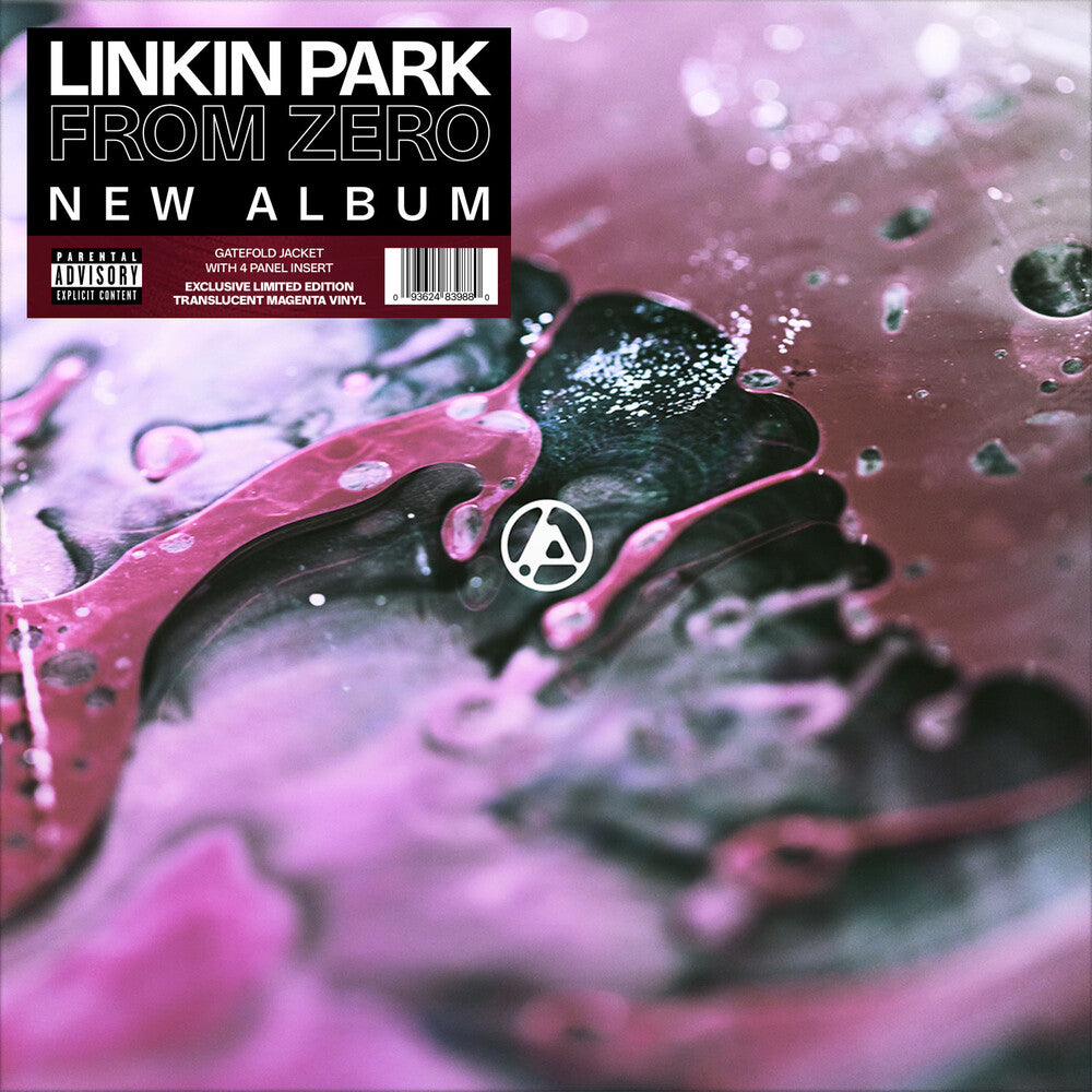 Linkin Park - From Zero LP record (indie exclusive magenta vinyl)
