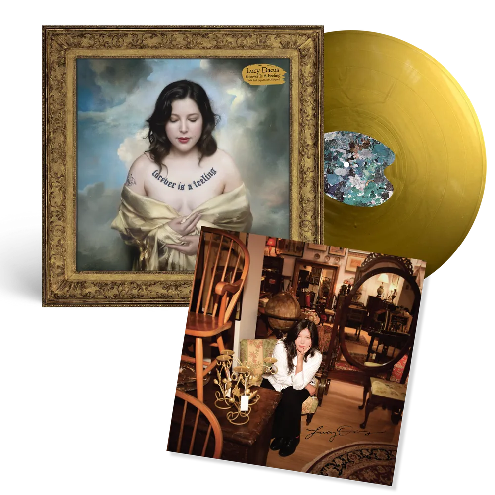 Lucy Dacus - Forever Is A Feeling LP record (indie exclusive on gold vinyl)