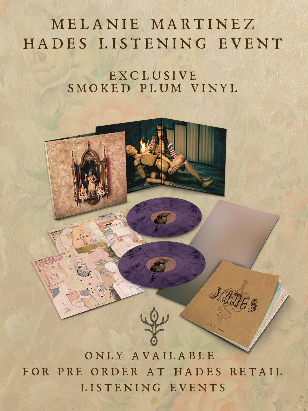 Melanie Martinez - Hades LP (smoked plum vinyl)