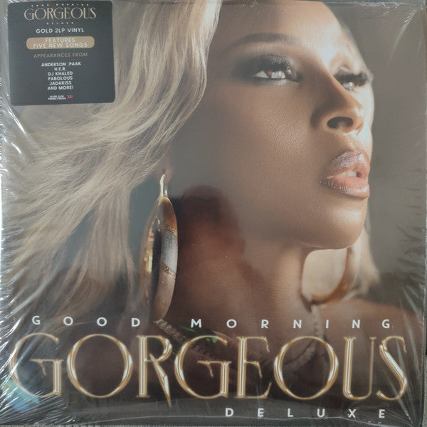 Mary J. Blige - Good Morning Gorgeous Deluxe 2xLP gold vinyl record