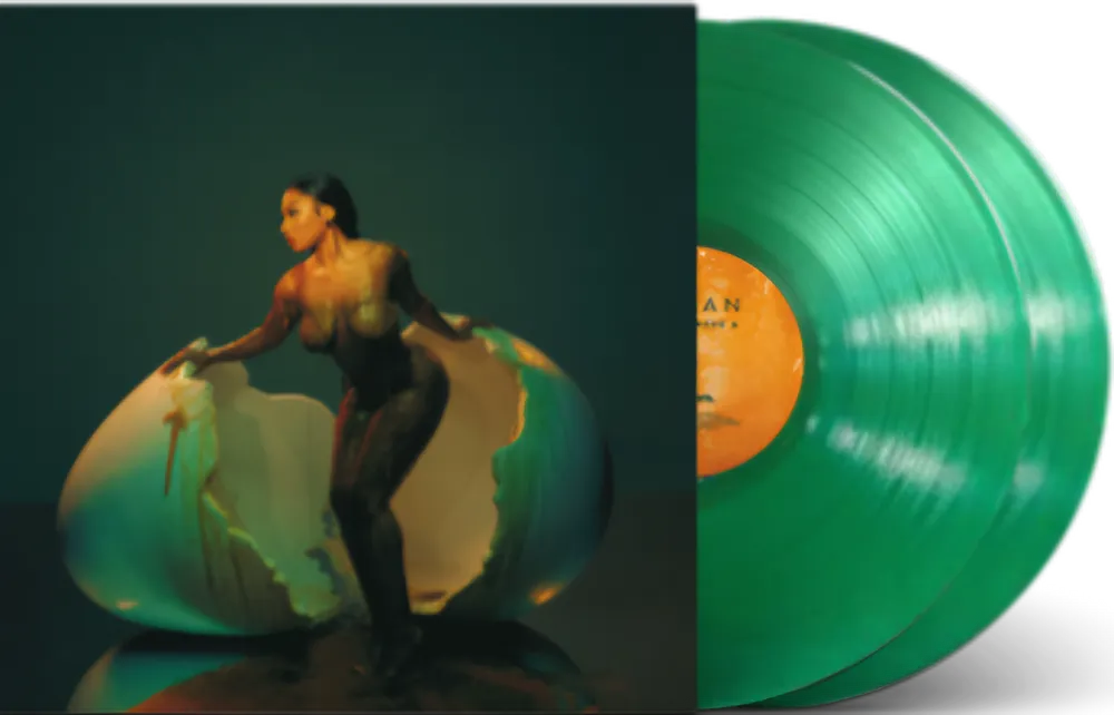Megan Thee Stallion - Megan LP record (green vinyl)