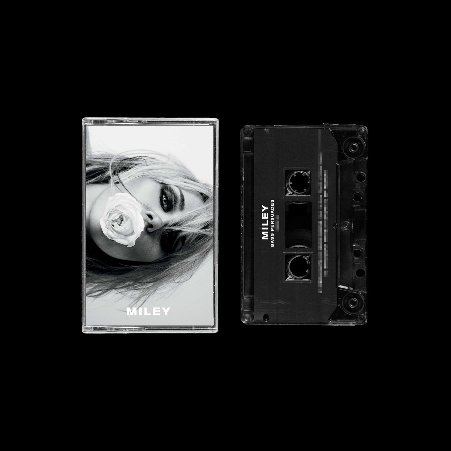 PREORDER (09/18/26): Miley Cyrus - Bass Persuades cassette tape