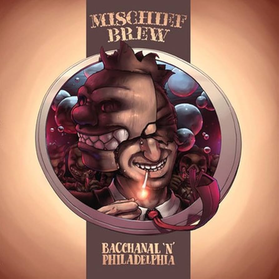 Mischief Brew - Bacchanal 'n' Phildelphia LP record (gold vinyl)