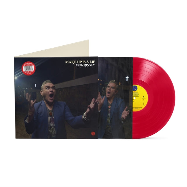Morrissey - Make-Up is a Lie LP indie exclusive red vinyl LP record
