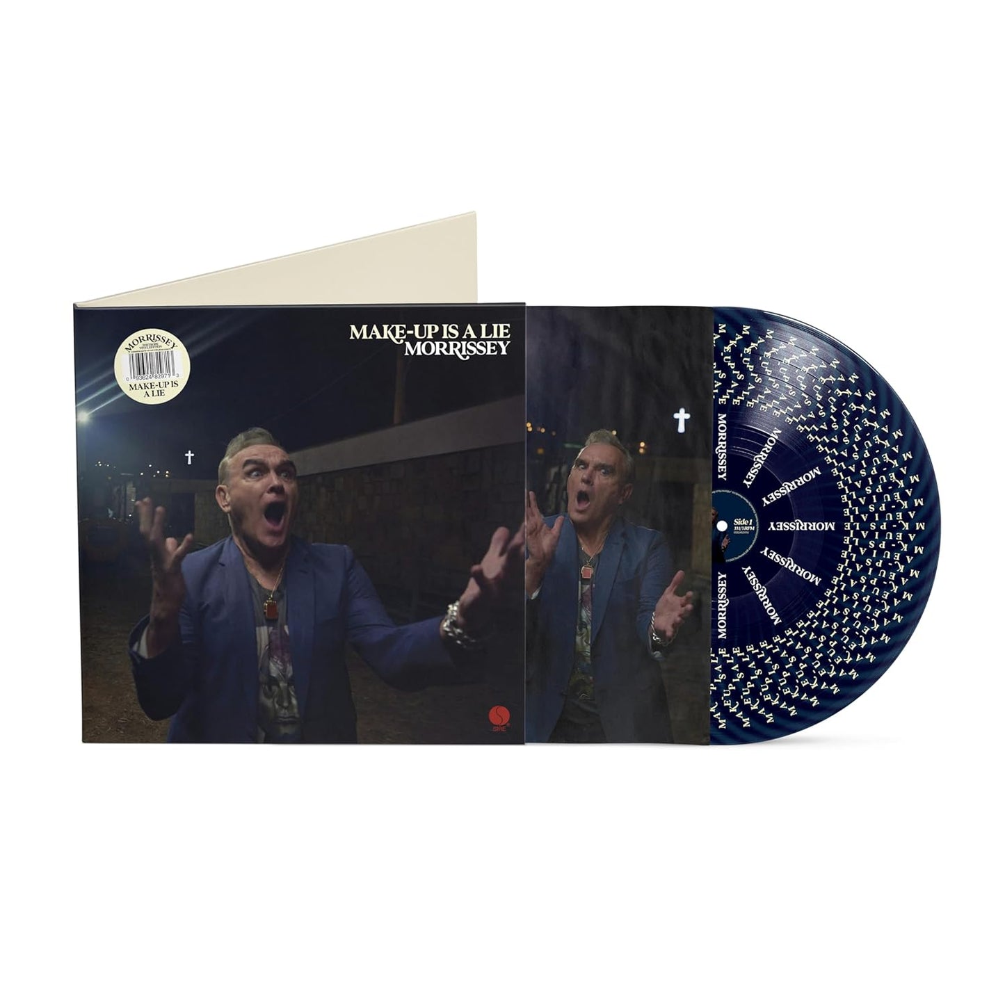 Morrissey - Make-up is a Lie LP limited zoetrope vinyl record