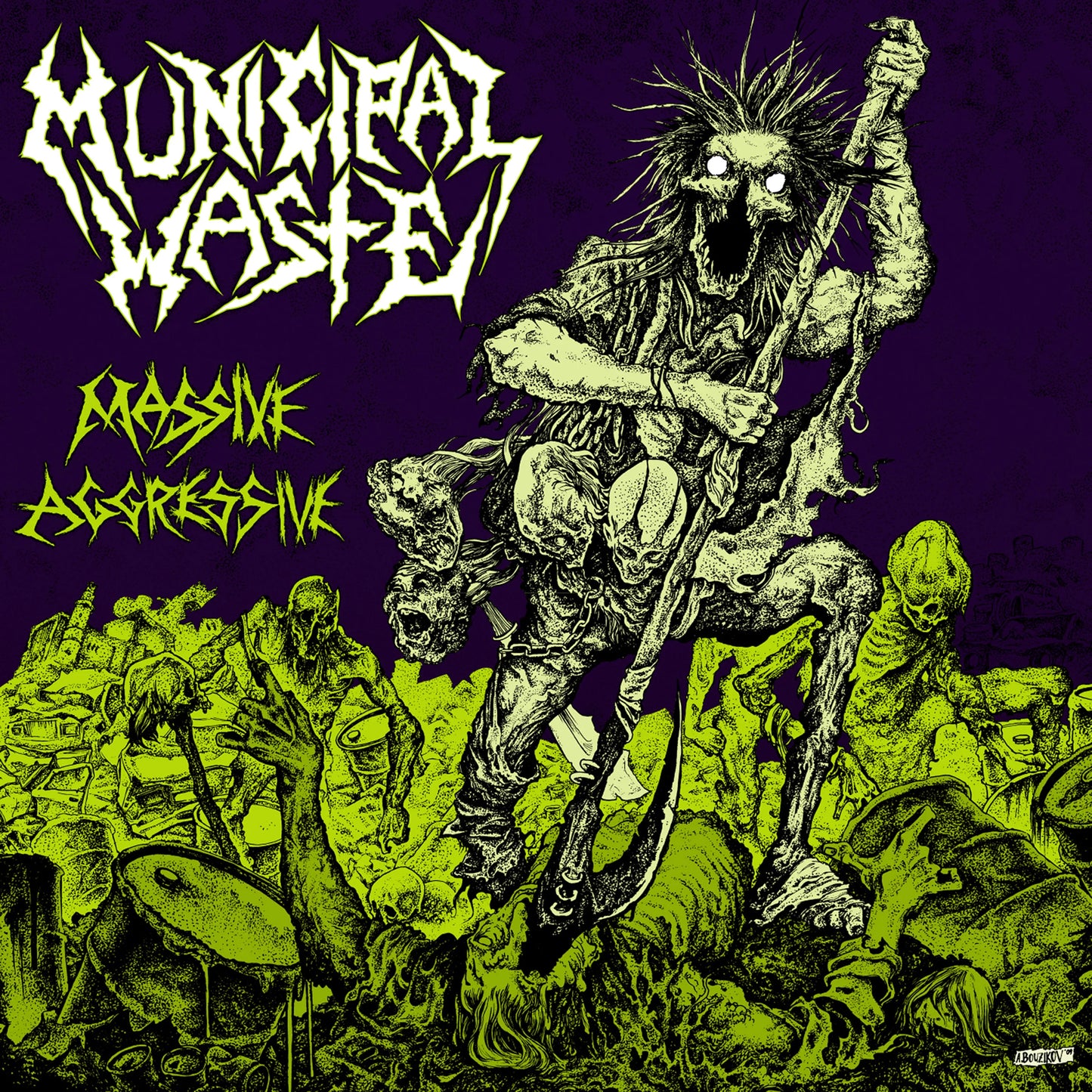 Municipal Waste - Massive Aggressive LP (RSD Black Friday 2025)