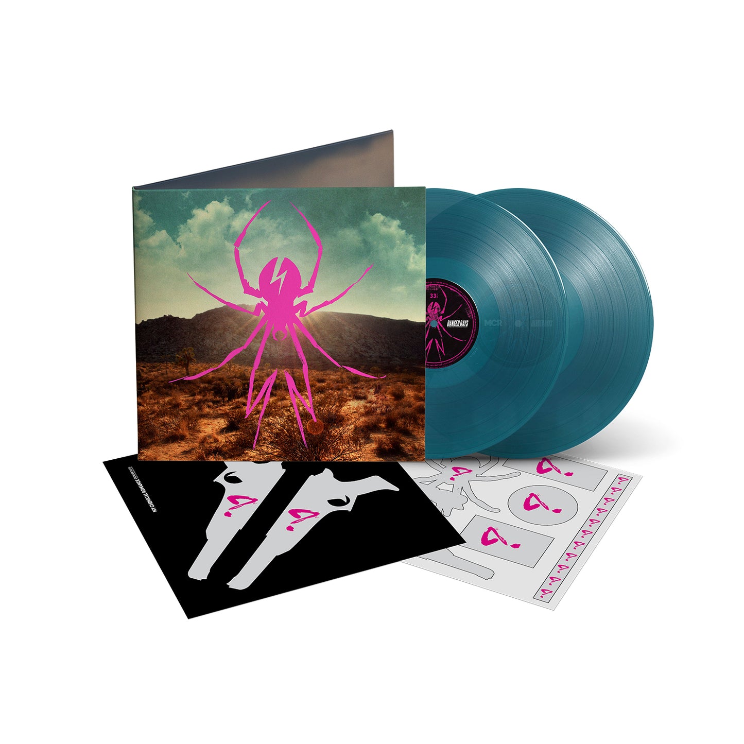 PREORDER (07/10/26): My Chemical Romance - Danger Days: Deluxe LP record (sea blue vinyl)
