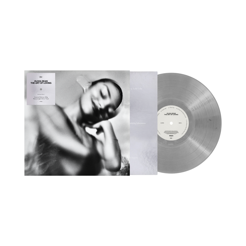 Olivia Dean - The Art of Loving LP record (half-speed master pressing on silver vinyl)