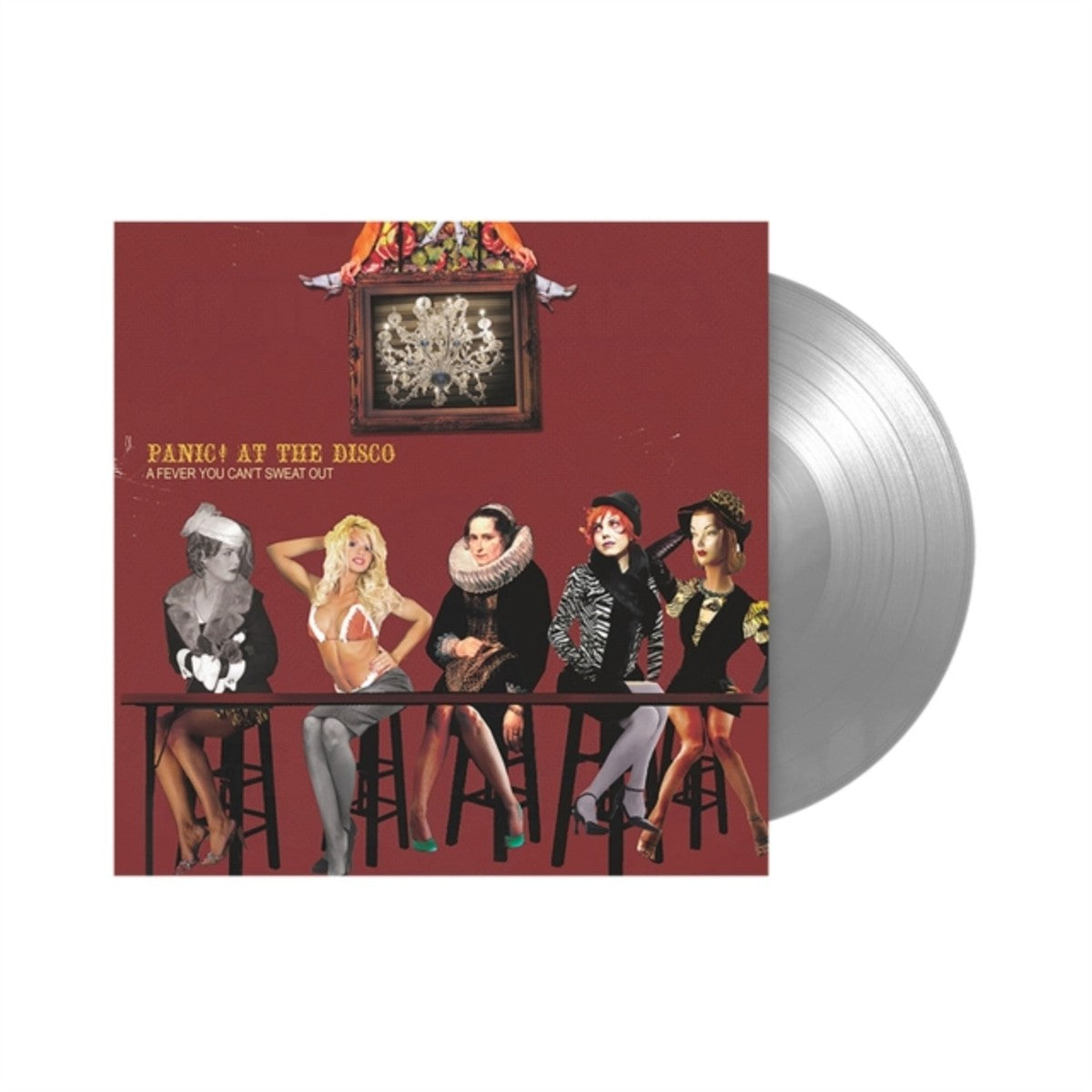 Panic! At The Disco - A Fever You Can't Sweat Out LP record (silver vinyl)