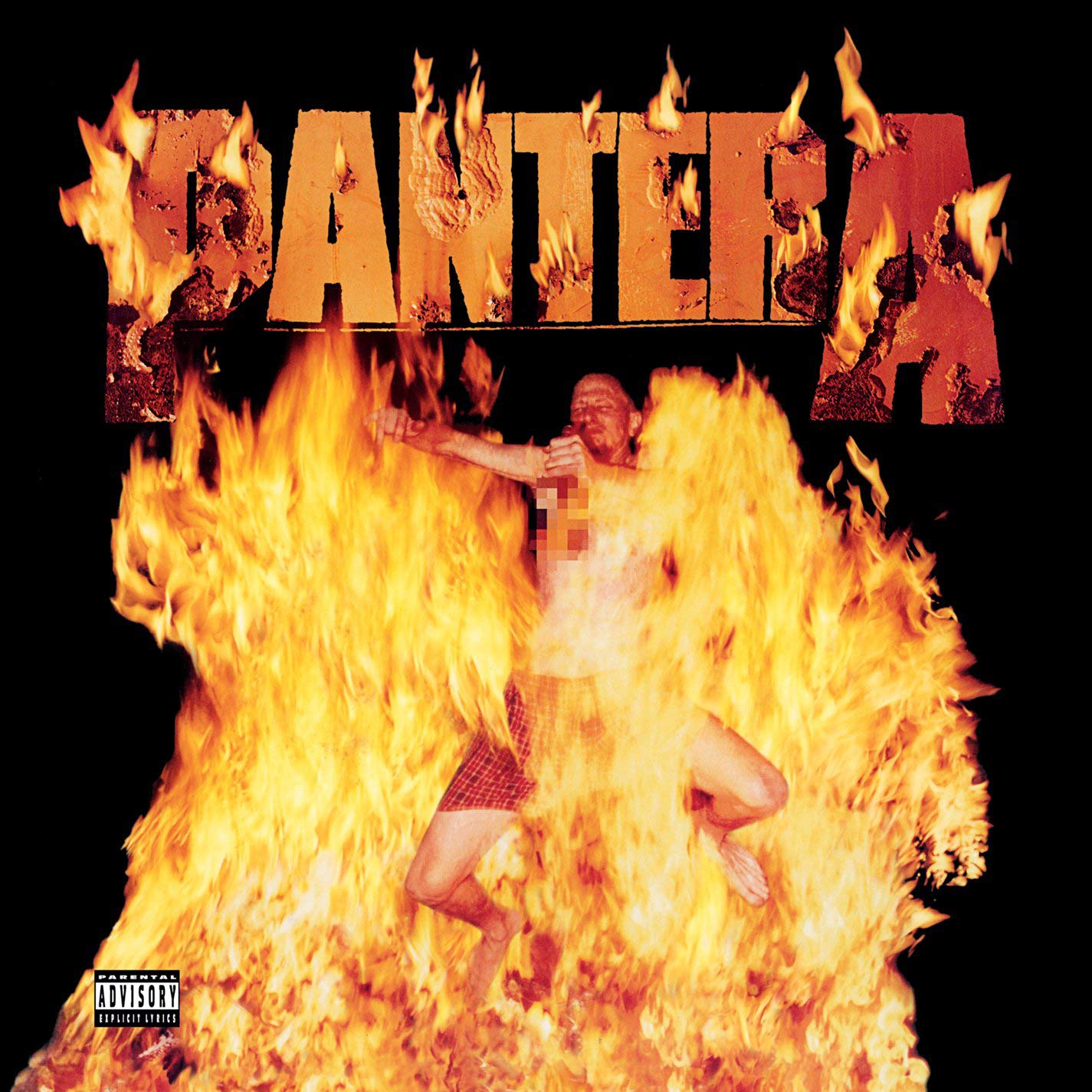 Pantera - Reinventing The Steel LP record (white/yellow marbled vinyl)