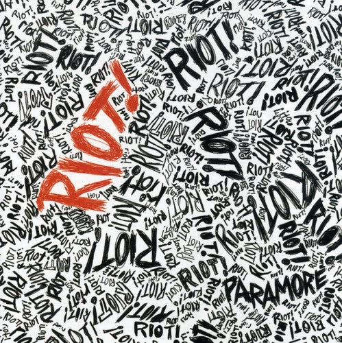 Paramore - Riot! LP record (silver vinyl)