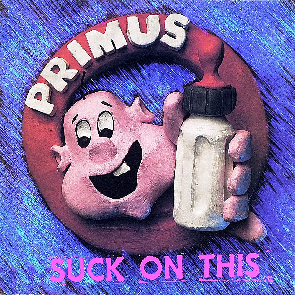 Primus - Suck on This LP record (blue vinyl)