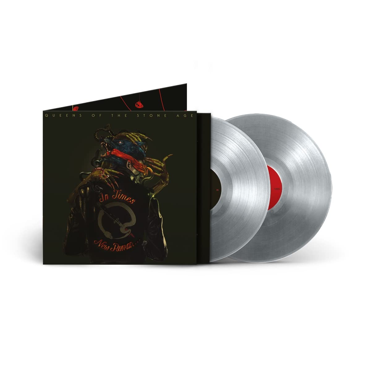 Queens of the Stone Age - In Times New Roman... LP record (silver vinyl)