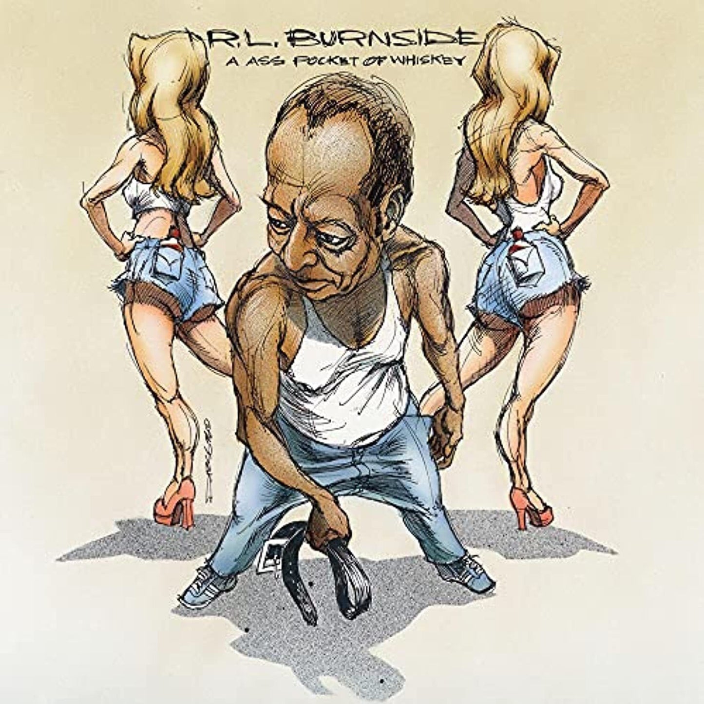 R.L. Burnside - A Ass Pocket Of Whiskey LP vinyl record