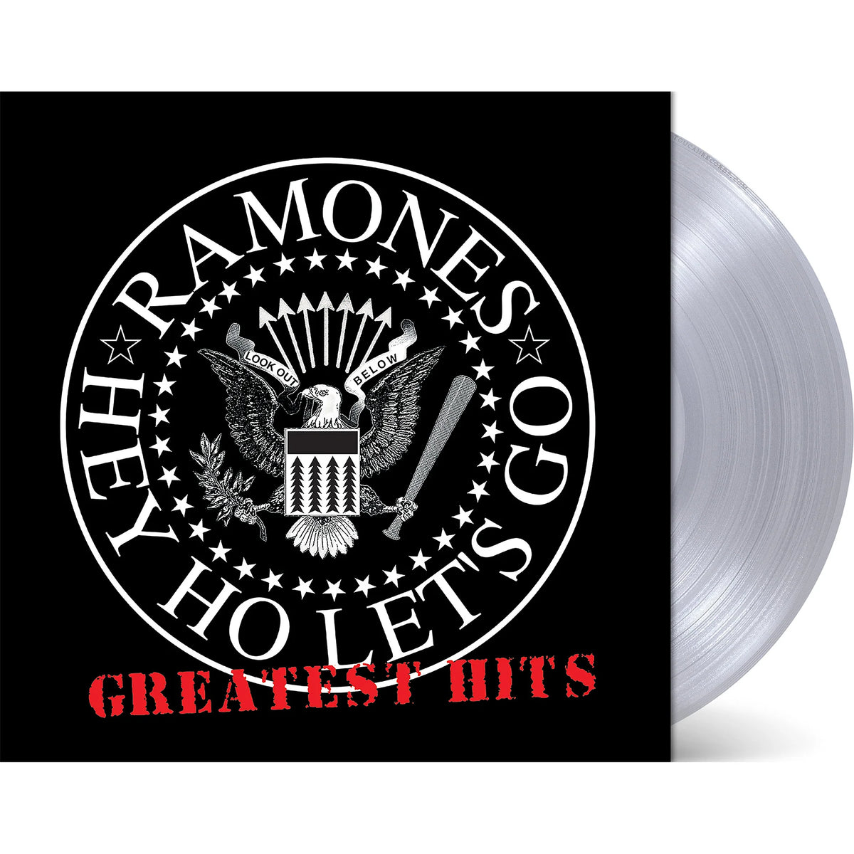 Ramones - Greatest Hits LP record (clear vinyl)