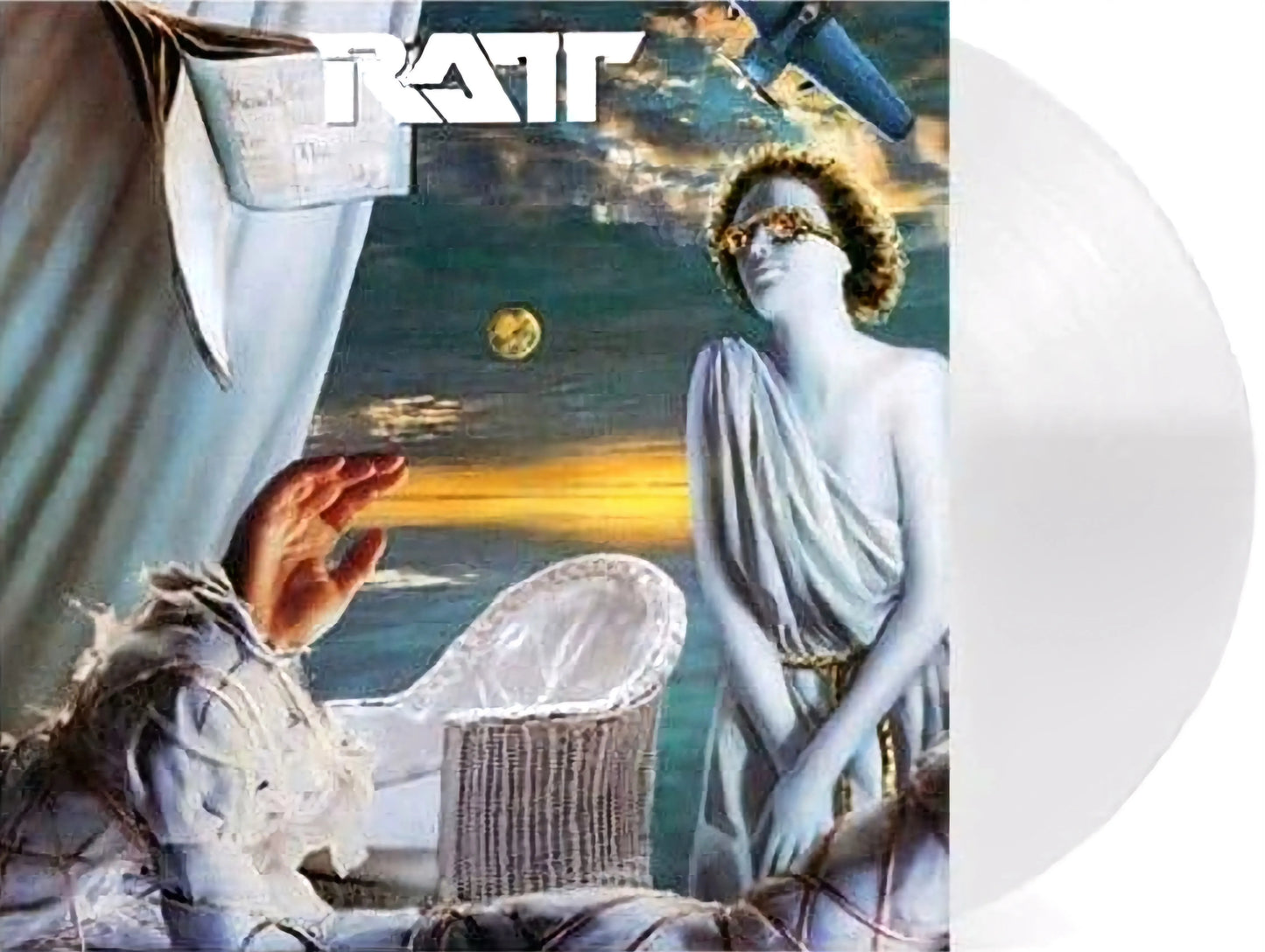 Ratt - Reach For The Sky LP record (white vinyl)