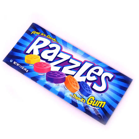 Razzles, 1.4oz package