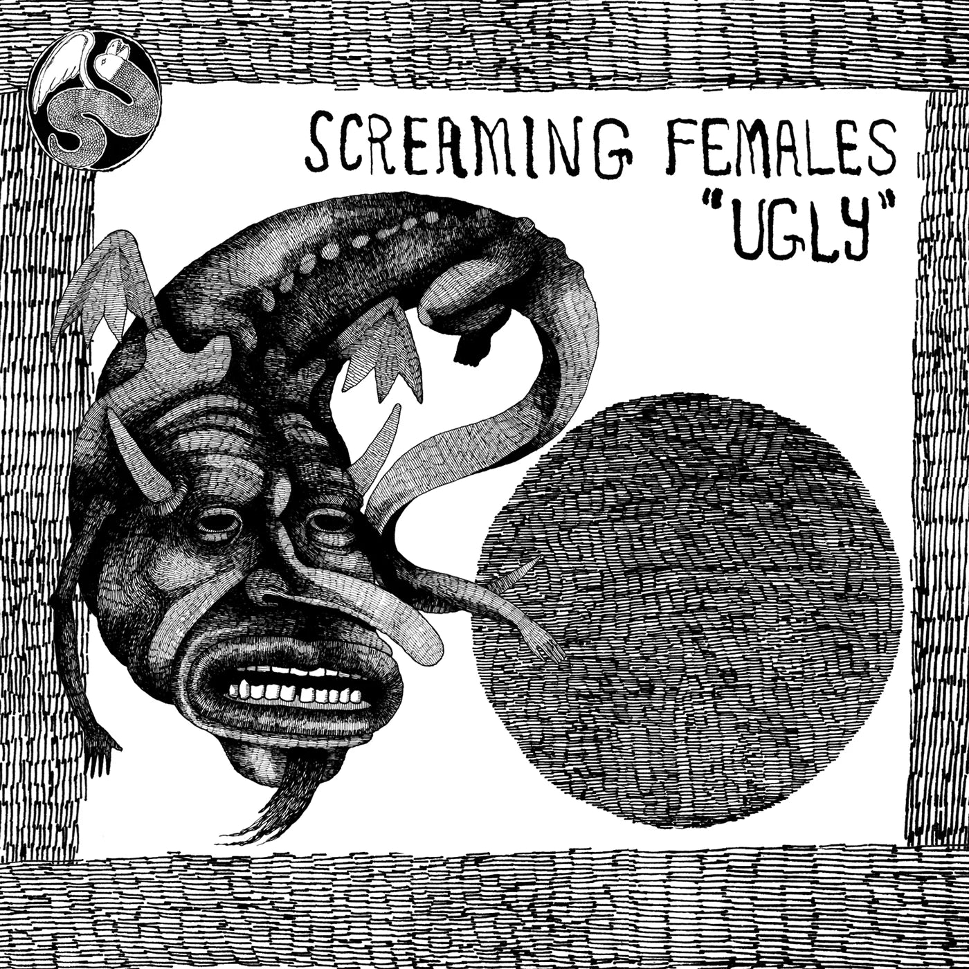 Screaming Females - Ugly LP record (white vinyl)