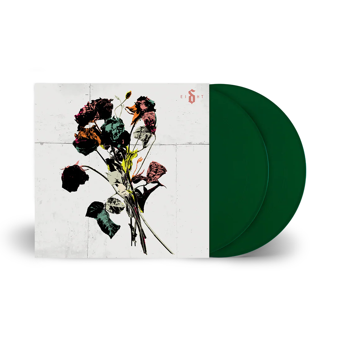 Shinedown - Ei8ht LP record (green vinyl)