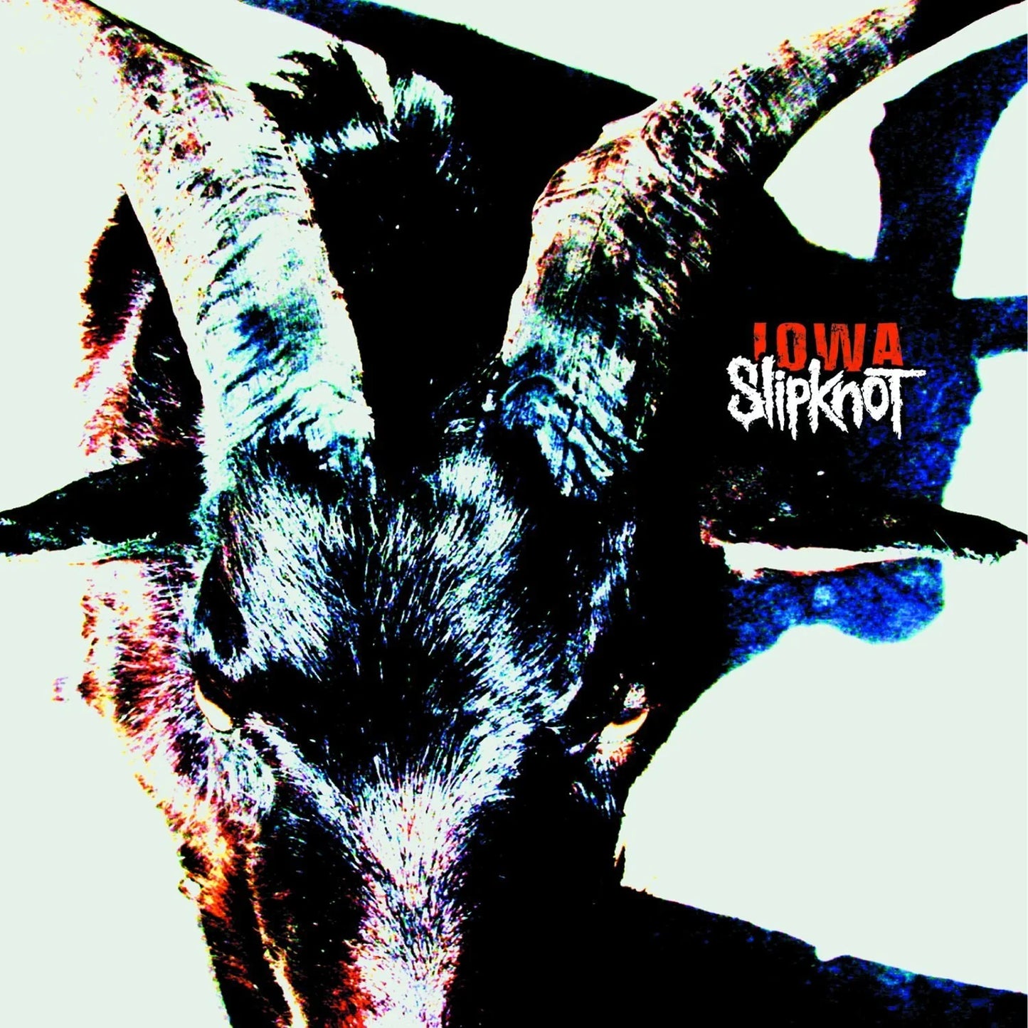 Slipknot - Iowa LP record (translucent green vinyl)