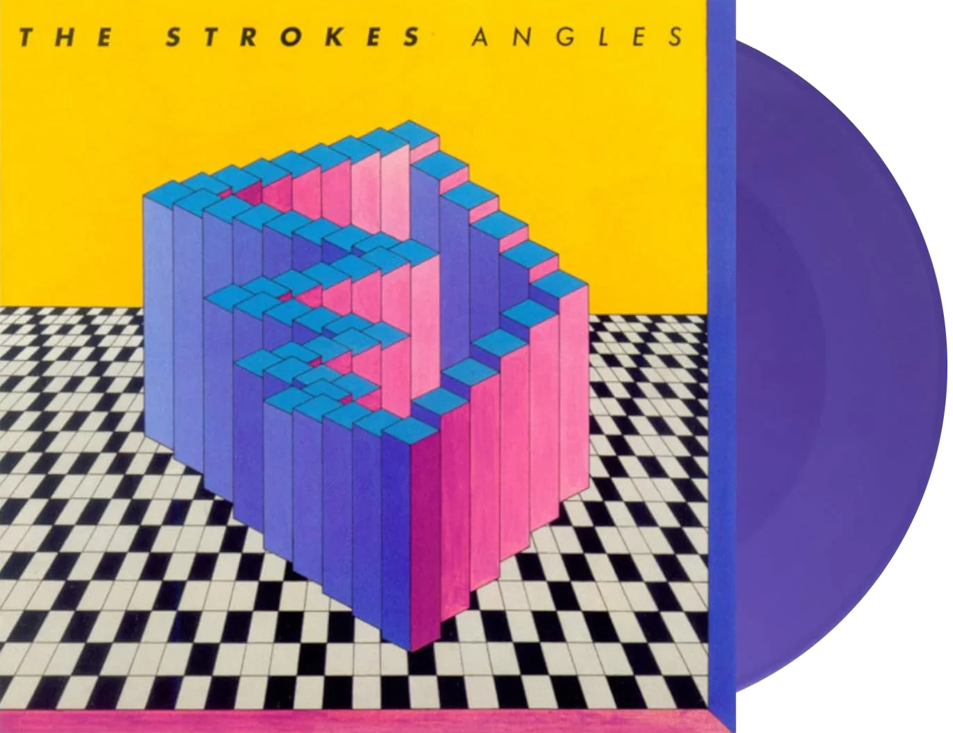 The Strokes - Angles LP record (purple vinyl)