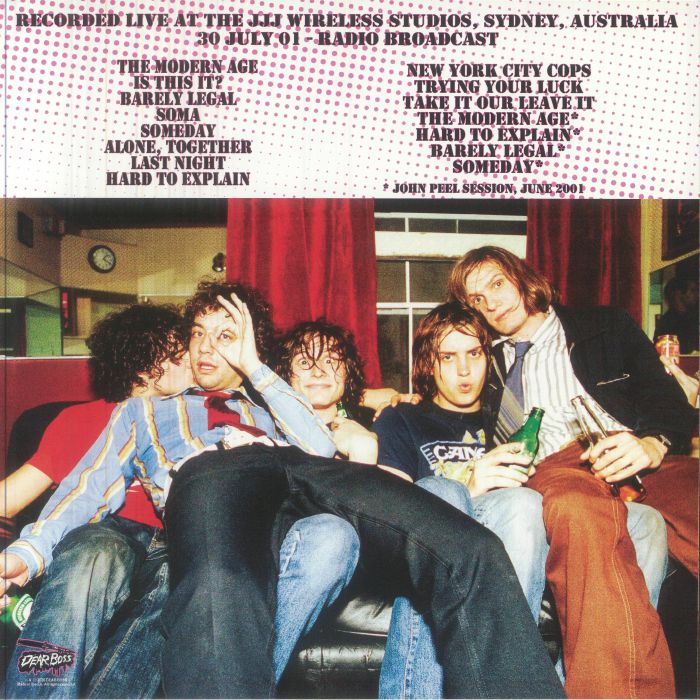 The Strokes - Barely Legal: Live 2001 LP vinyl record