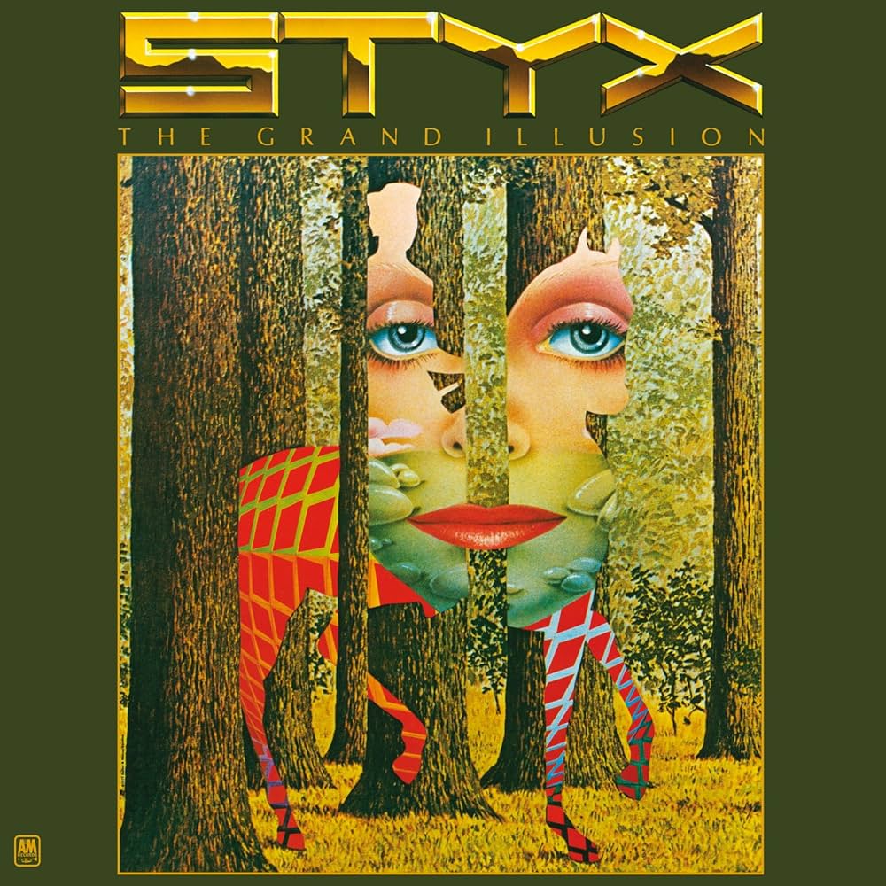 Styx - The Grand Illusion LP vinyl record