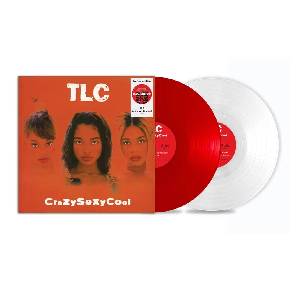 TLC - CrazySexyCool LP record (red/white vinyl)
