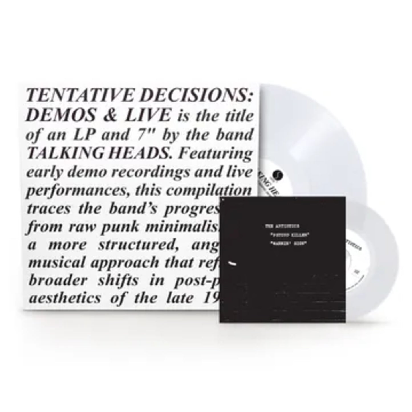 Talking Heads - Tentative Decisions: Demos & Live LP (RSD Black Friday 2025)