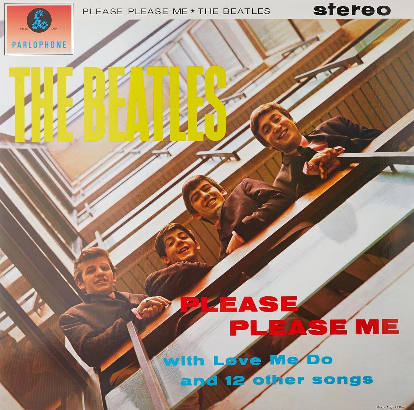 The Beatles - Please Please Me LP vinyl record