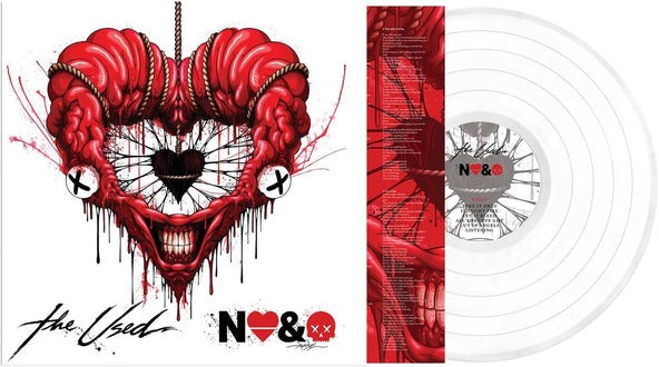 PREORDER (01/30/26): The Used - In Love and Death LP limited edition white vinyl LP record