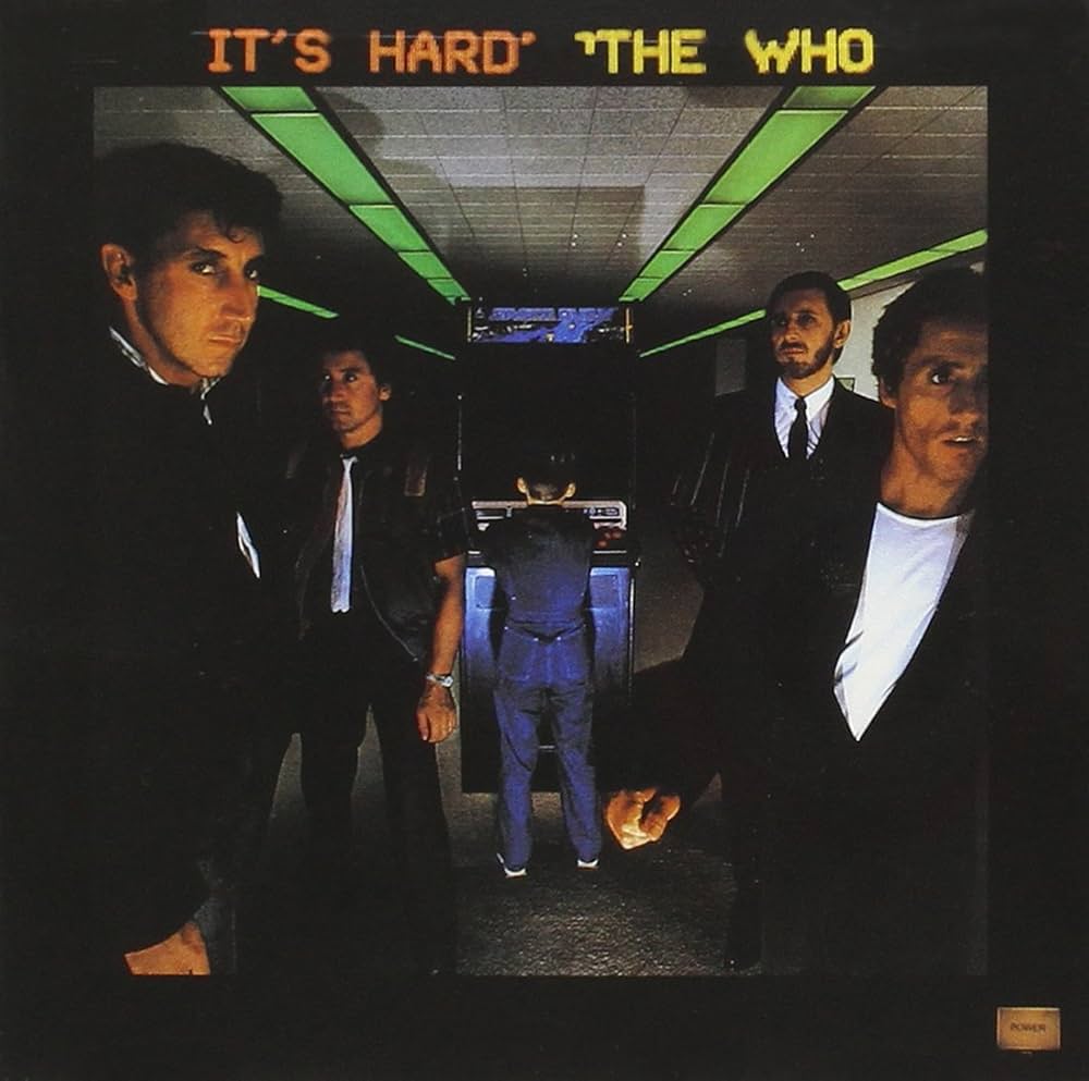 The Who - It's Hard LP record (orange/yellow vinyl, 40th anniversary edition)