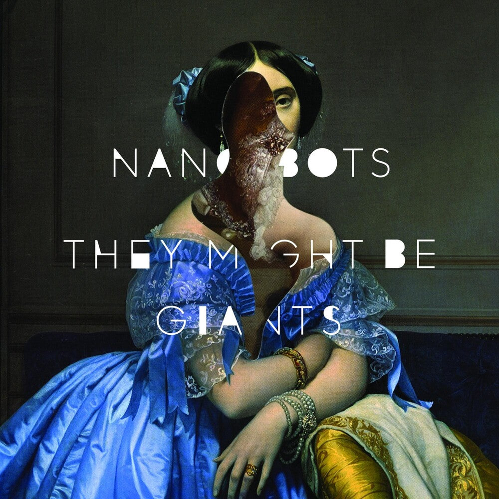 They Might Be Giants - Nanobots LP record (blue vinyl)