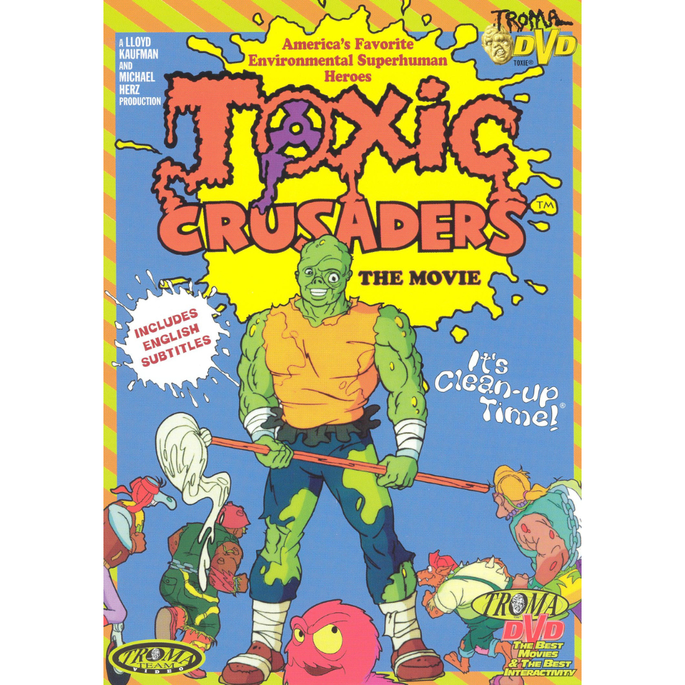 Toxic Crusaders: The Movie DVD