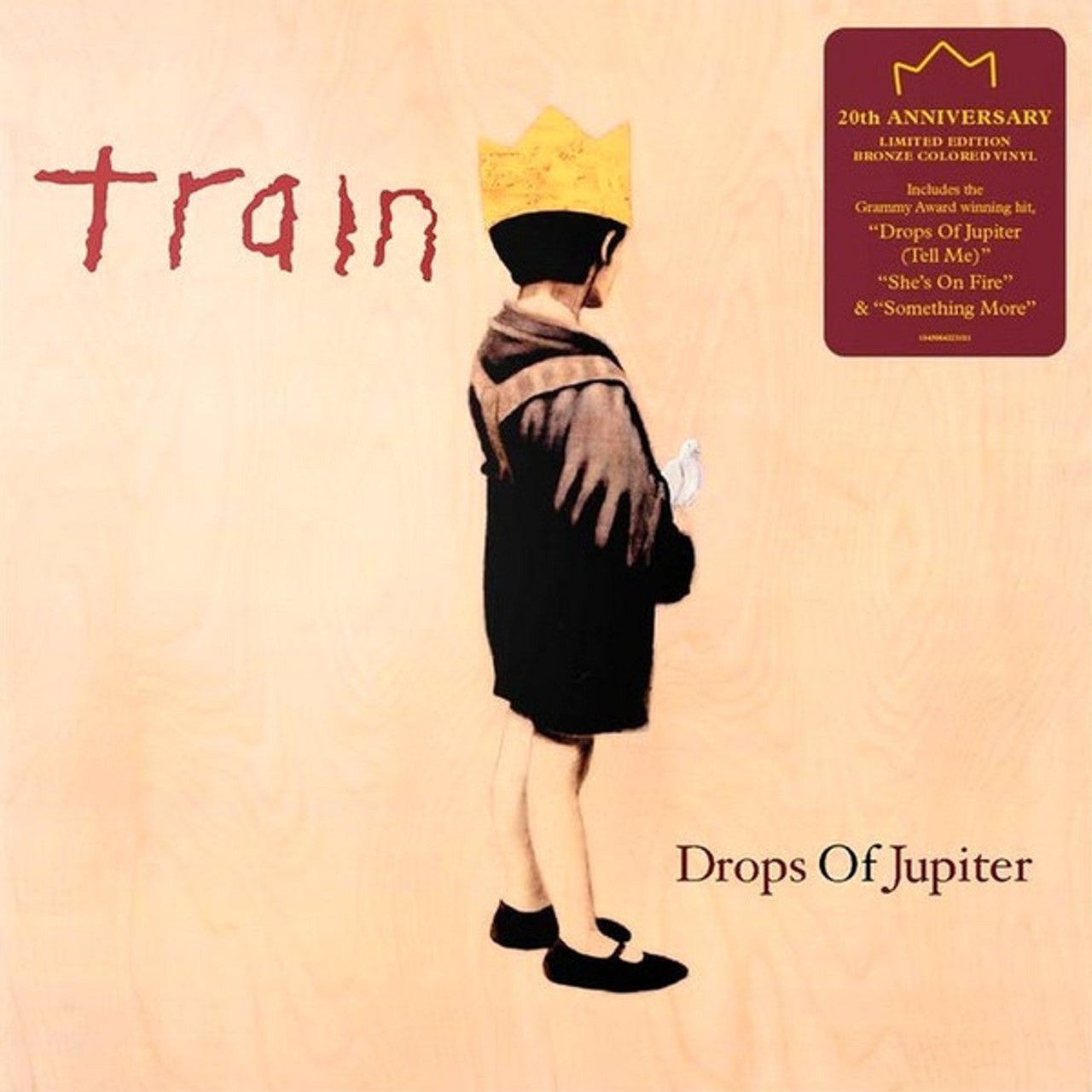 Train - Drops Of Jupiter LP record (bronze colored vinyl)