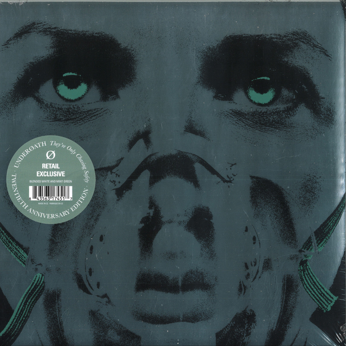 Underoath - They're Only Chasing Safety LP record (mint / white vinyl)